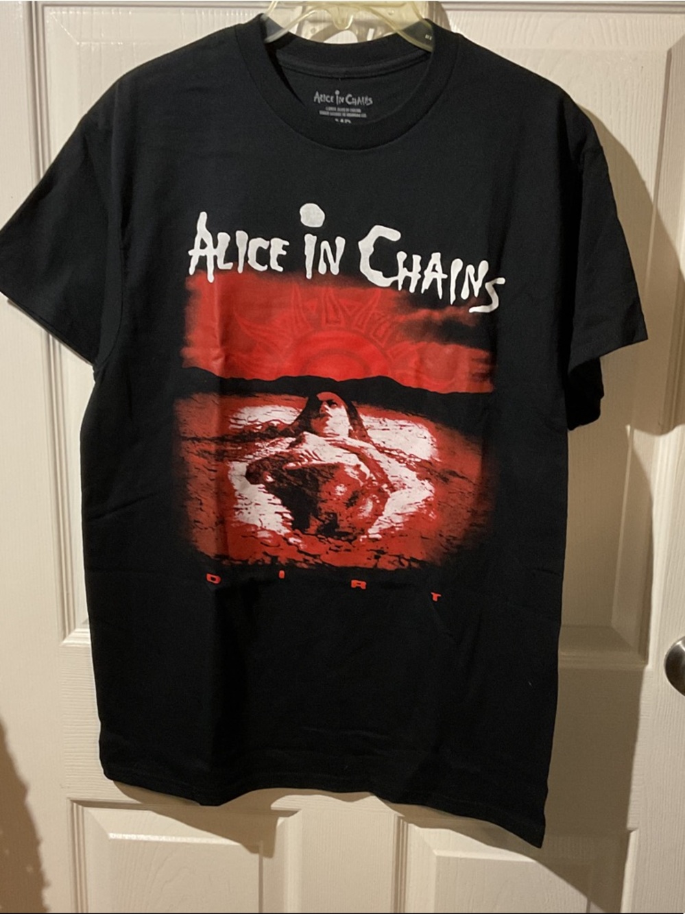 NWOT Alice In Chains Men's Black Short Sleeve Graphic T-Shirt